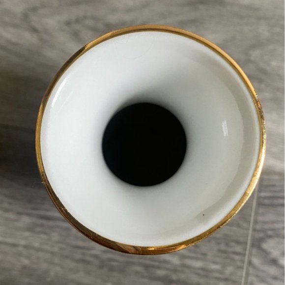 Vintage kunst-palette regnitzlosau kt bavaria vase-6.75" Tall-Courting Couple - Picture 5 of 7